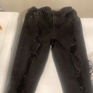 Womens high rise jegging pants. Size 8 long